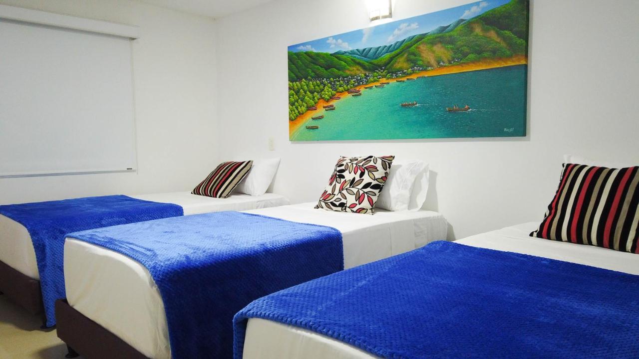 Hotel Parque De Los Novios Inn サンタ・マルタ エクステリア 写真