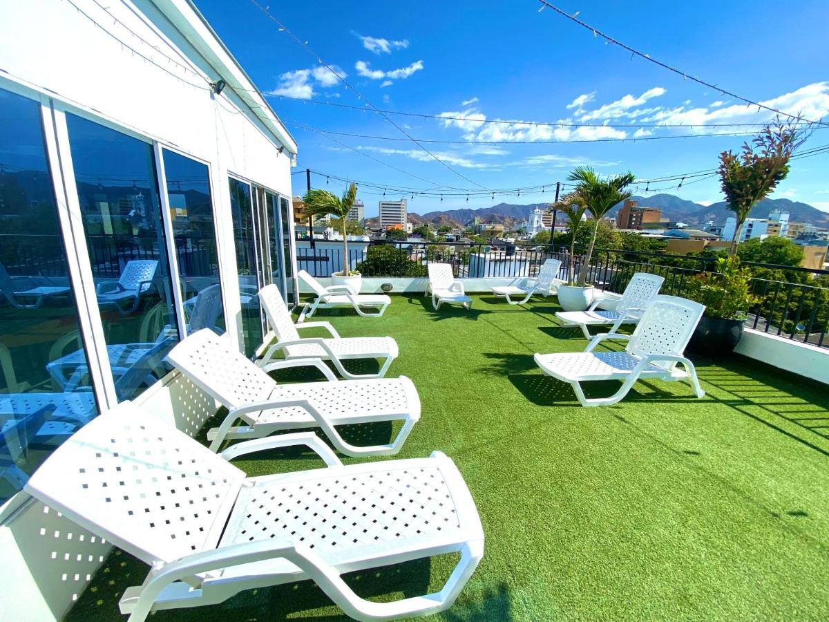 Hotel Parque De Los Novios Inn サンタ・マルタ エクステリア 写真